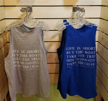 Load image into Gallery viewer, &quot;Life Is Short&quot; Men&#39;s Tank
